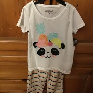 New girls Joe Boxer pajamas